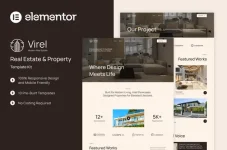 Virel - Real Estate & Property Elementor Template Kit.webp